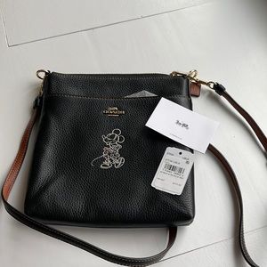 Coach leather Disney crossbody